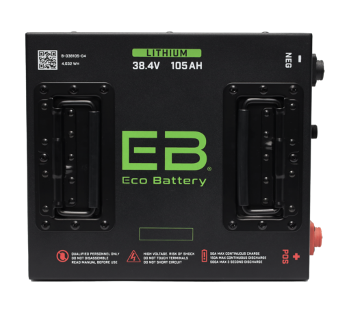 Eco Battery 38V 105Ah Cube LiFePO4 Battery A-038105-04