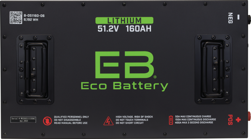 Eco Battery 51V 160AH LiFePO4 Battery A-051160-06